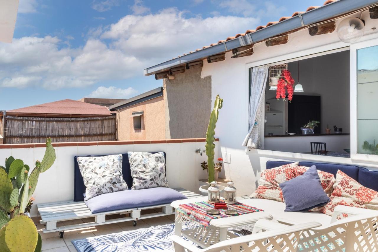 דירות אבולה Attico Micale 500 Meters From The Beach מראה חיצוני תמונה